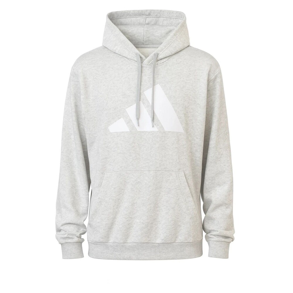 Adidas Multi-Sport BL Men’s Hoodie Medium Grey Training Pullover Sweatshirt 60$